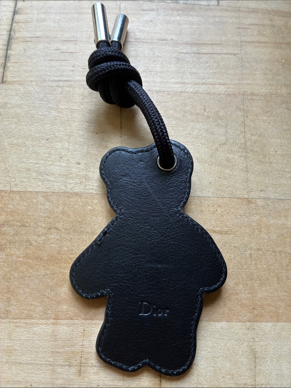 Dior Teddy Bear Leather Bag Charm w COA! - Picture 5 of 7